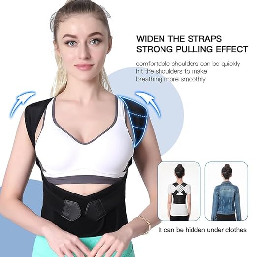 PosturePro™ Adjustable Back & Shoulder Support