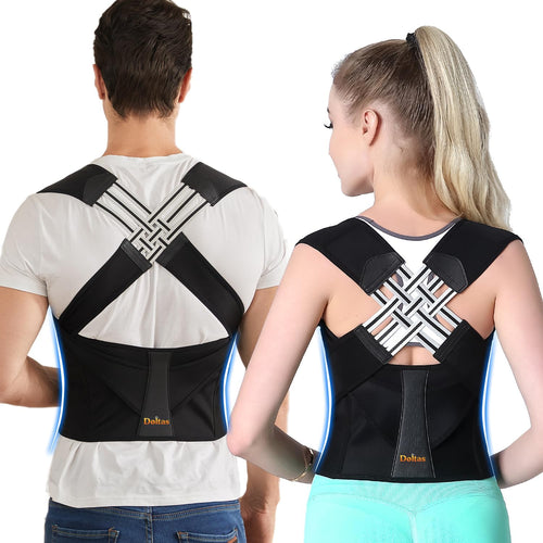 PosturePro™ Adjustable Posture Corrector Belt for Men & Women | Back, Neck & Shoulder Support